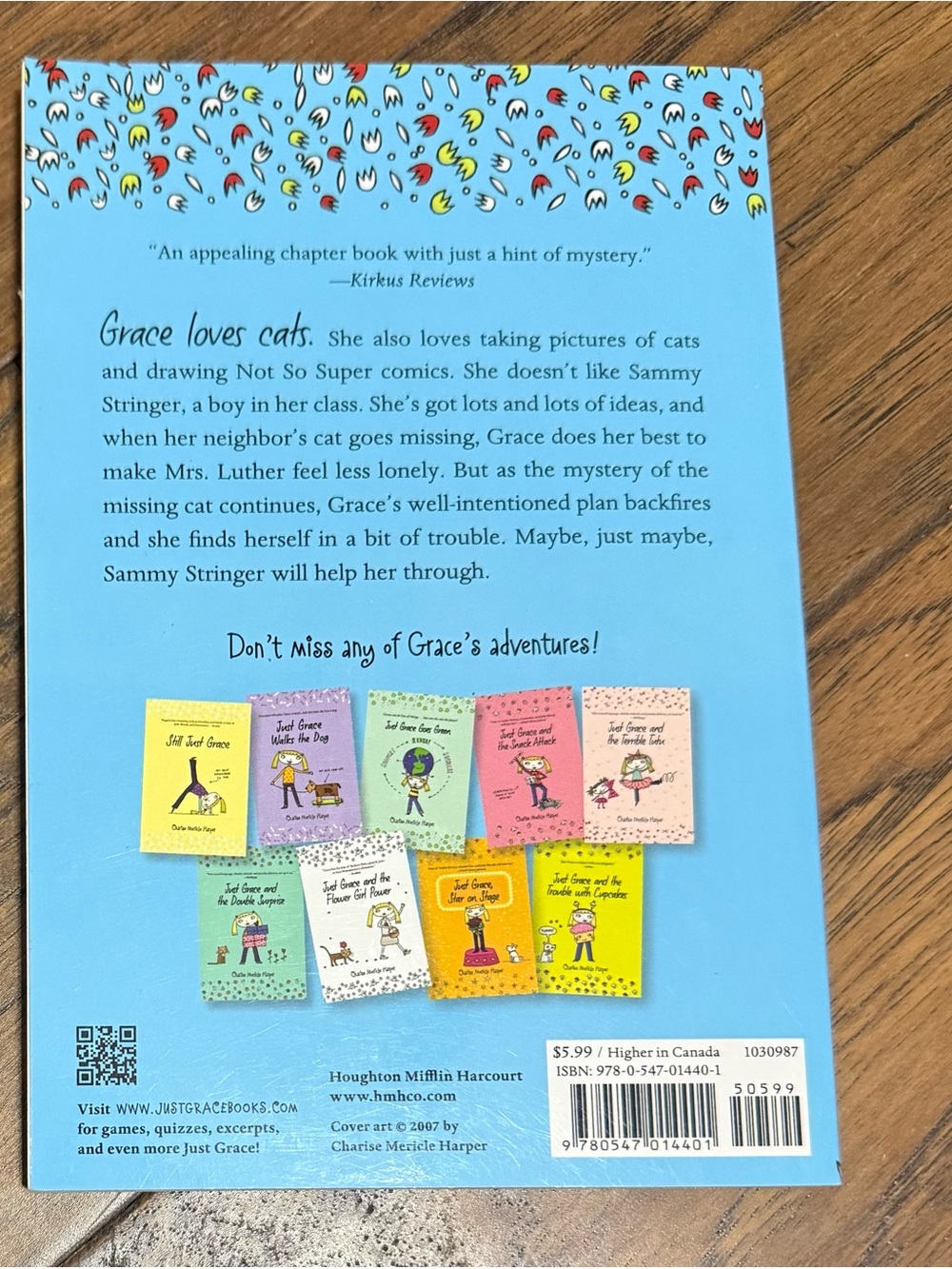 ‘Just Grace’ Paperback Book, ages 7-12 - Picture 2 of 3